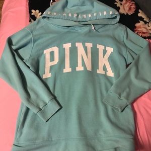 Victorias secret pink tunic hoodie